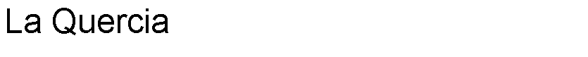 Text Box: La Quercia